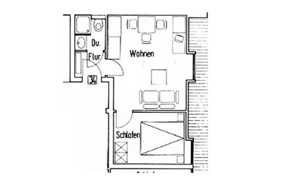 Haus Bielefeld Ferienwohnung 34 Norderney Bagian luar foto